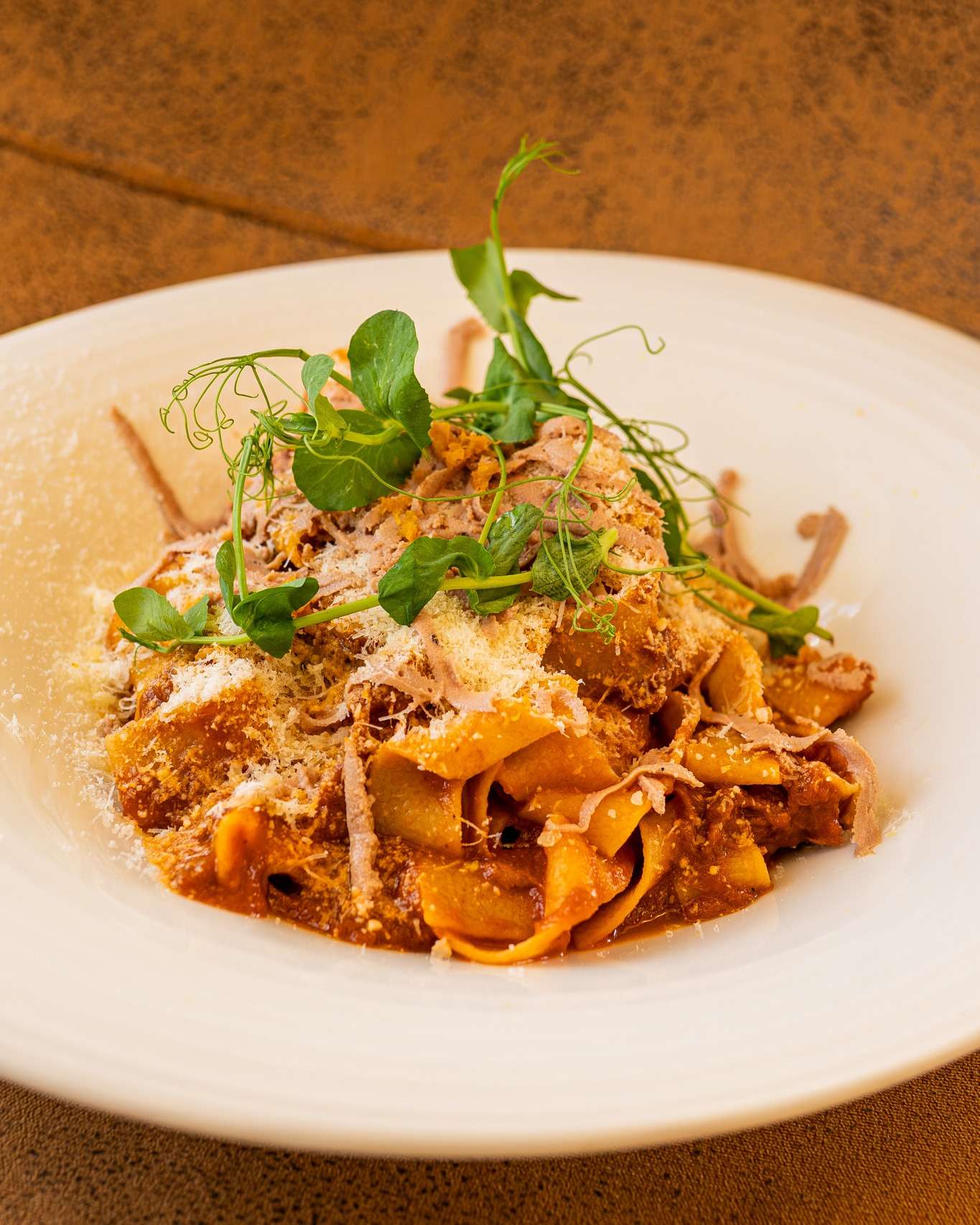 Papardelle al Ragú de Pato - Bianco